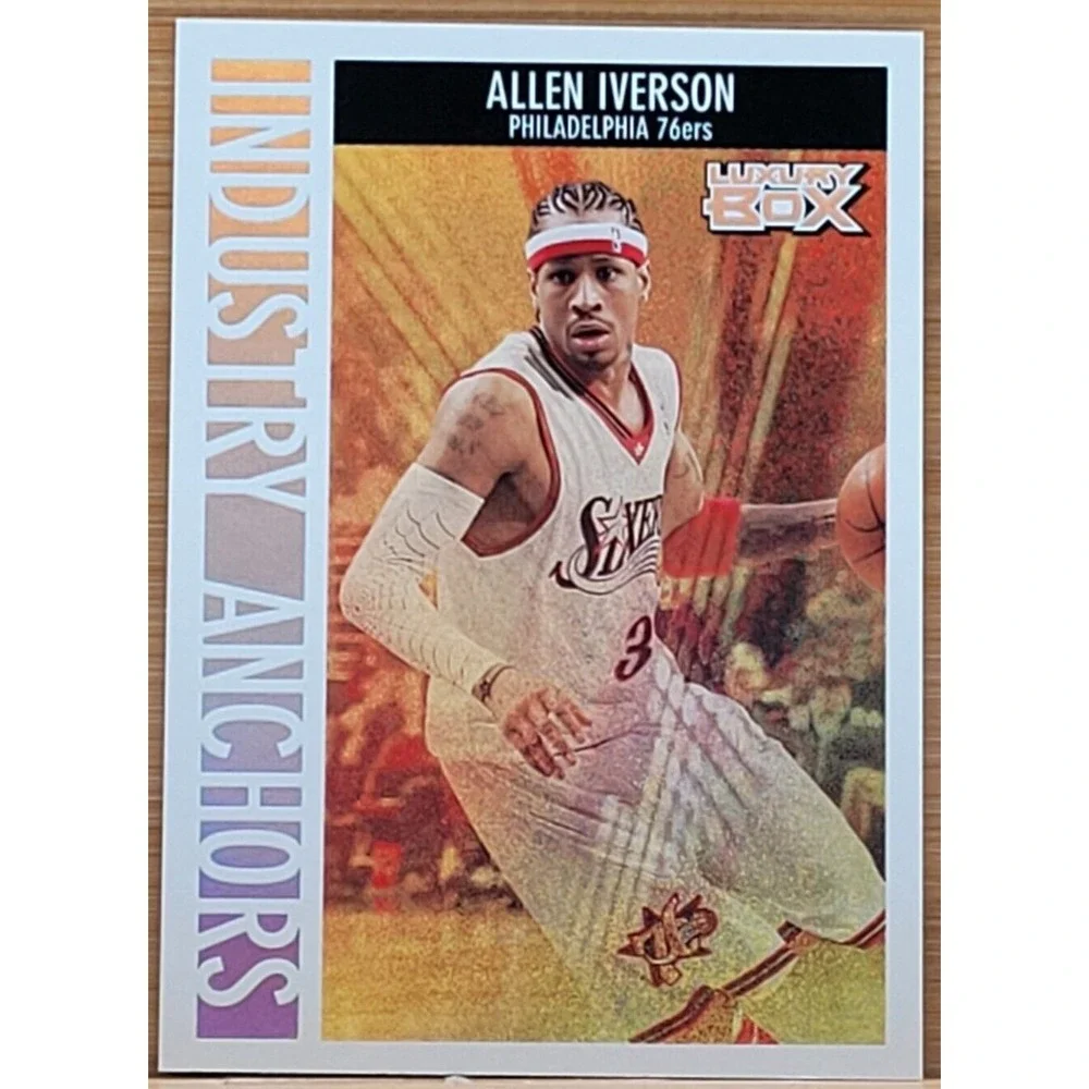 2005-06 TOPPS LUXURY BOX ALLEN IVERSION INDUSTRY ANCHORS #D/599 IAB-A17‎